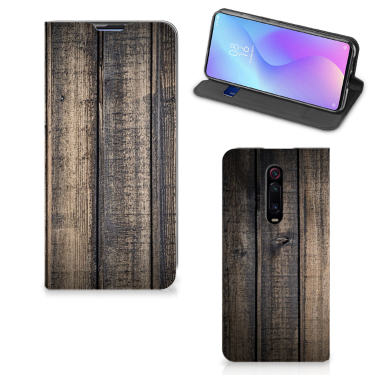 Xiaomi Redmi K20 Pro Book Wallet Case Steigerhout - B2C Telecom