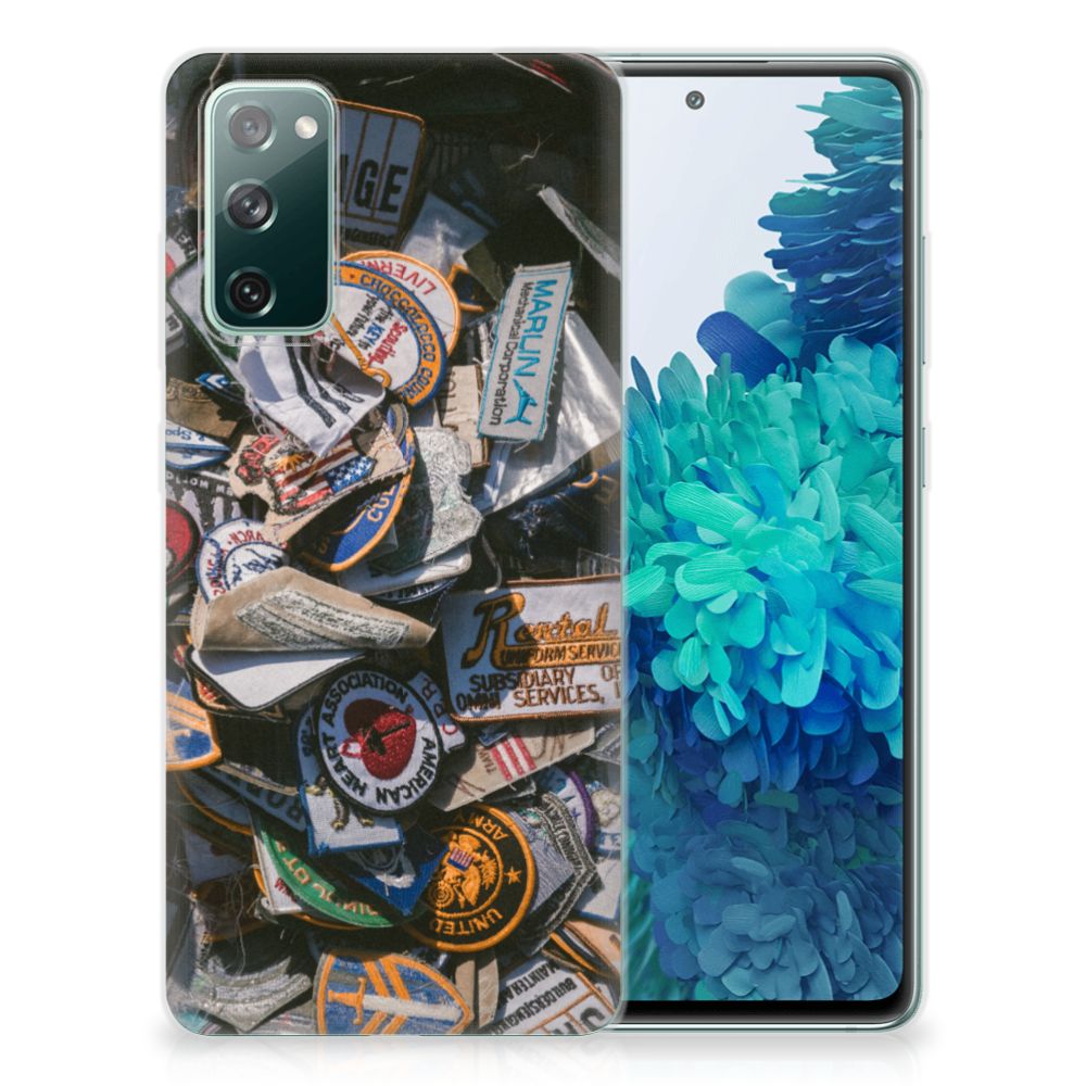 Samsung Galaxy S20 FE Siliconen Hoesje met foto Badges B2C Telecom