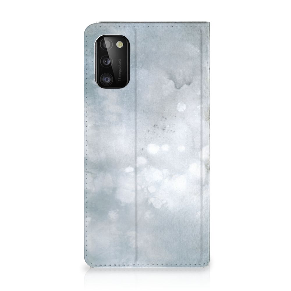 Bookcase Samsung Galaxy A41 Painting Grey - B2C Telecom