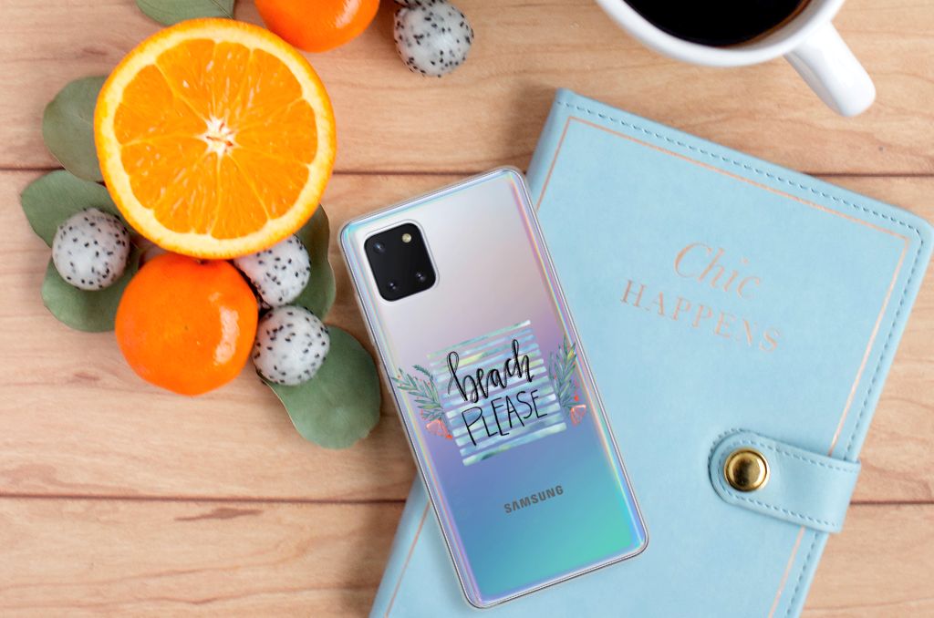 Samsung Galaxy Note 10 Lite Telefoonhoesje met Naam Boho Beach