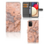Samsung Galaxy A03s Bookcase Marmer Oranje