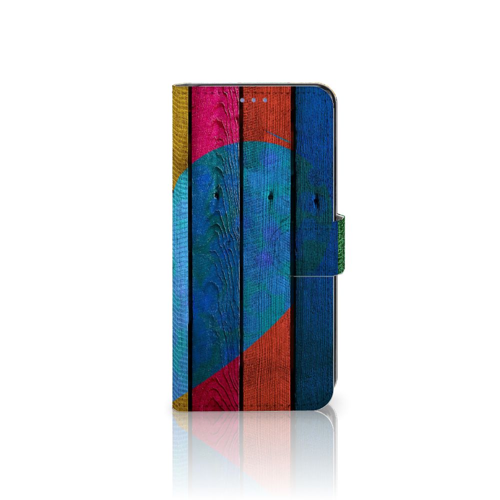 Xiaomi 12 | 12X Book Style Case Wood Heart - Cadeau voor je Vriend