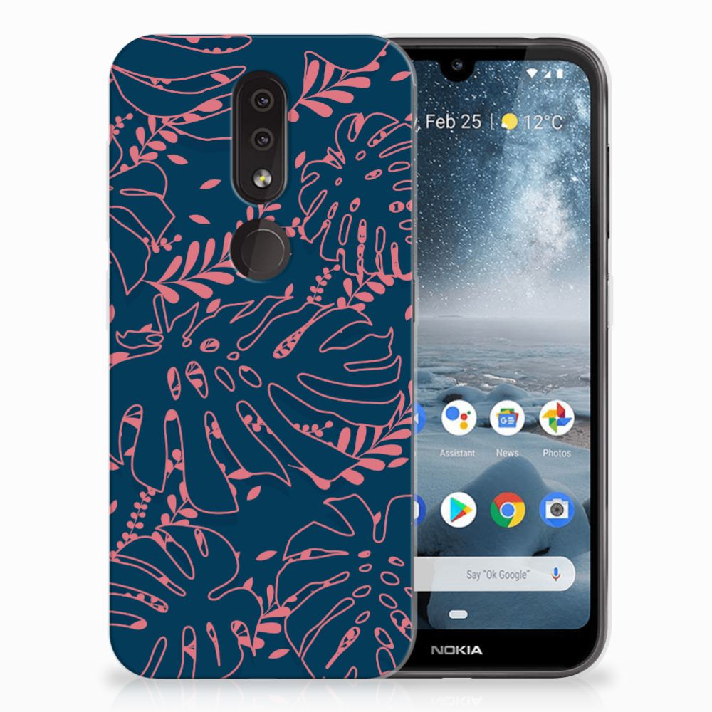 Nokia 4.2 TPU Case Palm Leaves