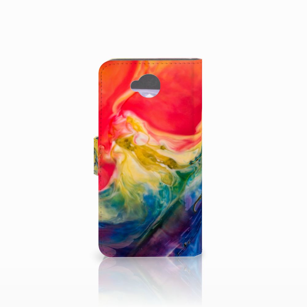 Hoesje Microsoft Lumia 650 Watercolor Dark
