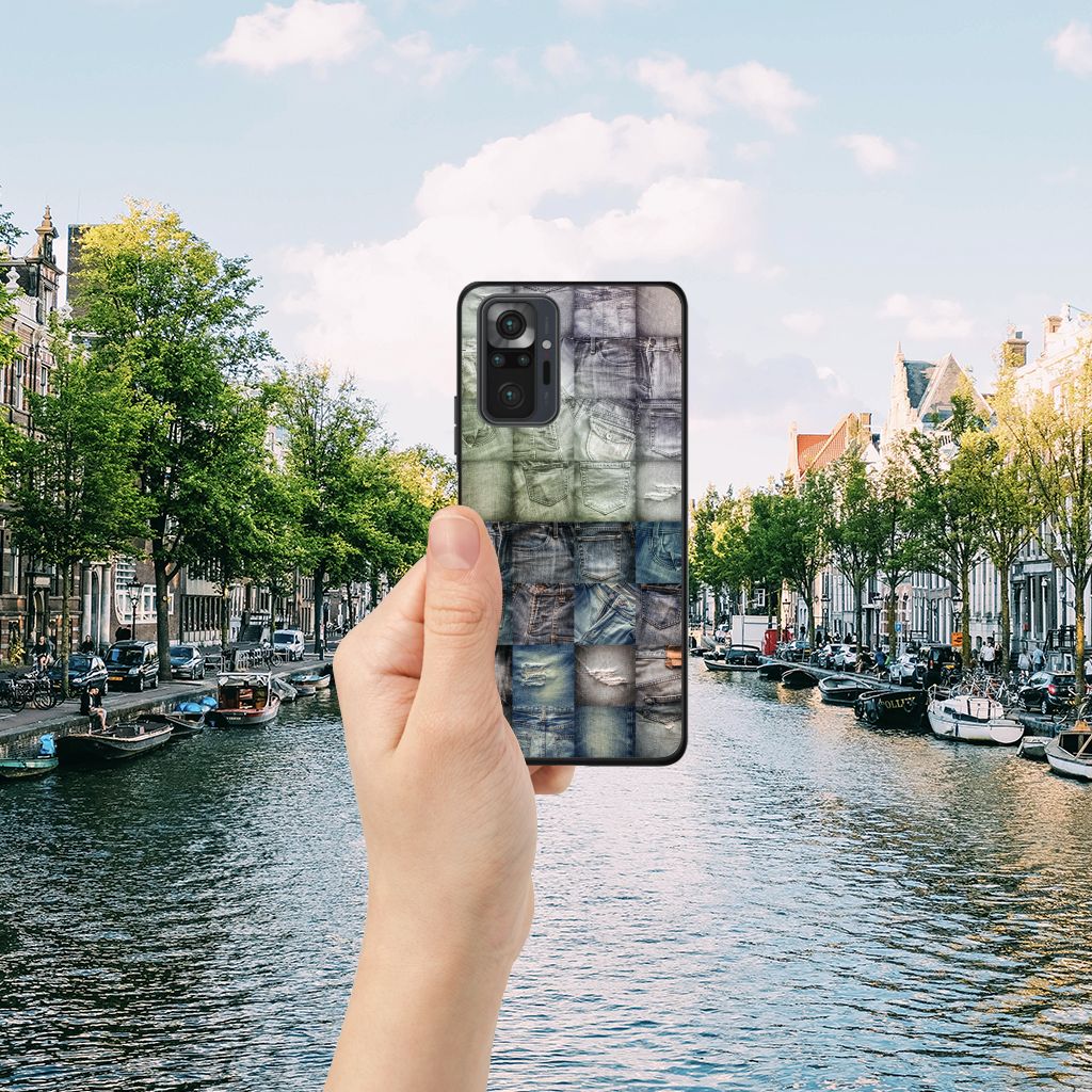 GSM Cover Xiaomi Redmi Note 10 Pro Spijkerbroeken B2C Telecom