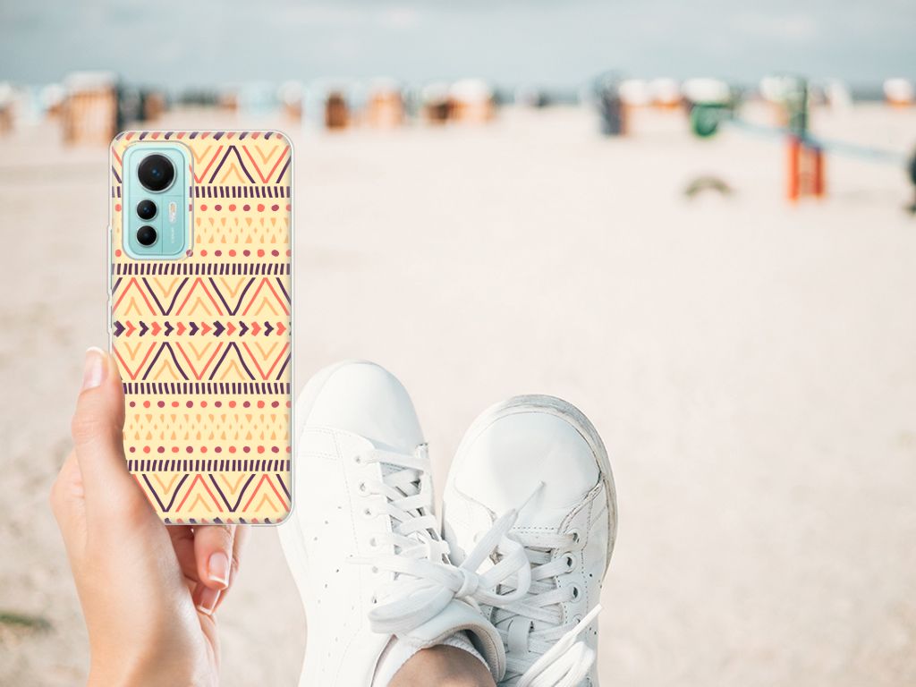 Xiaomi 12 Lite TPU bumper Aztec Yellow B2C Telecom