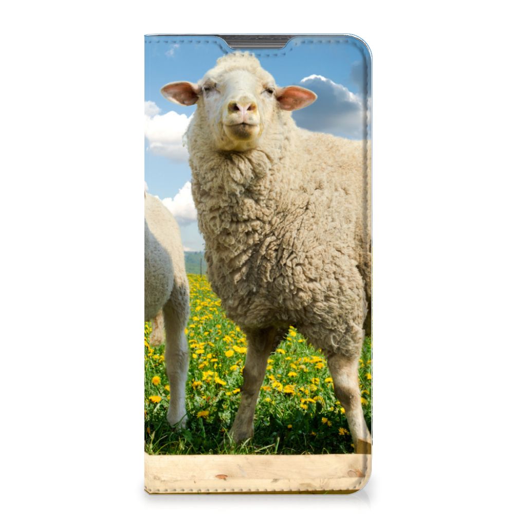 Motorola Moto G52 | Moto G82 Hoesje maken Schaap en Lammetje