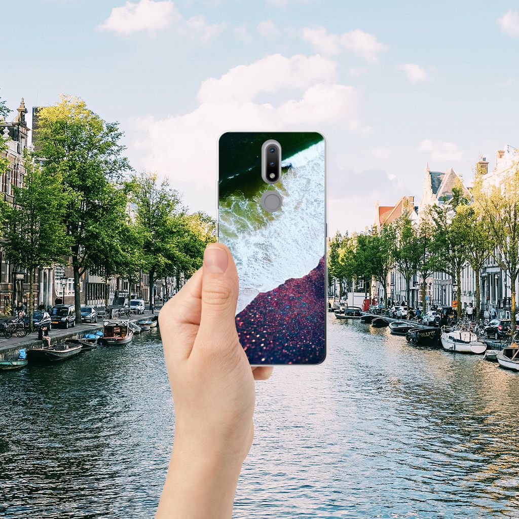 Nokia 2.4 TPU Hoesje Sea in Space