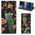 Sony Xperia 10 Hoesje maken Pauw met Bloemen