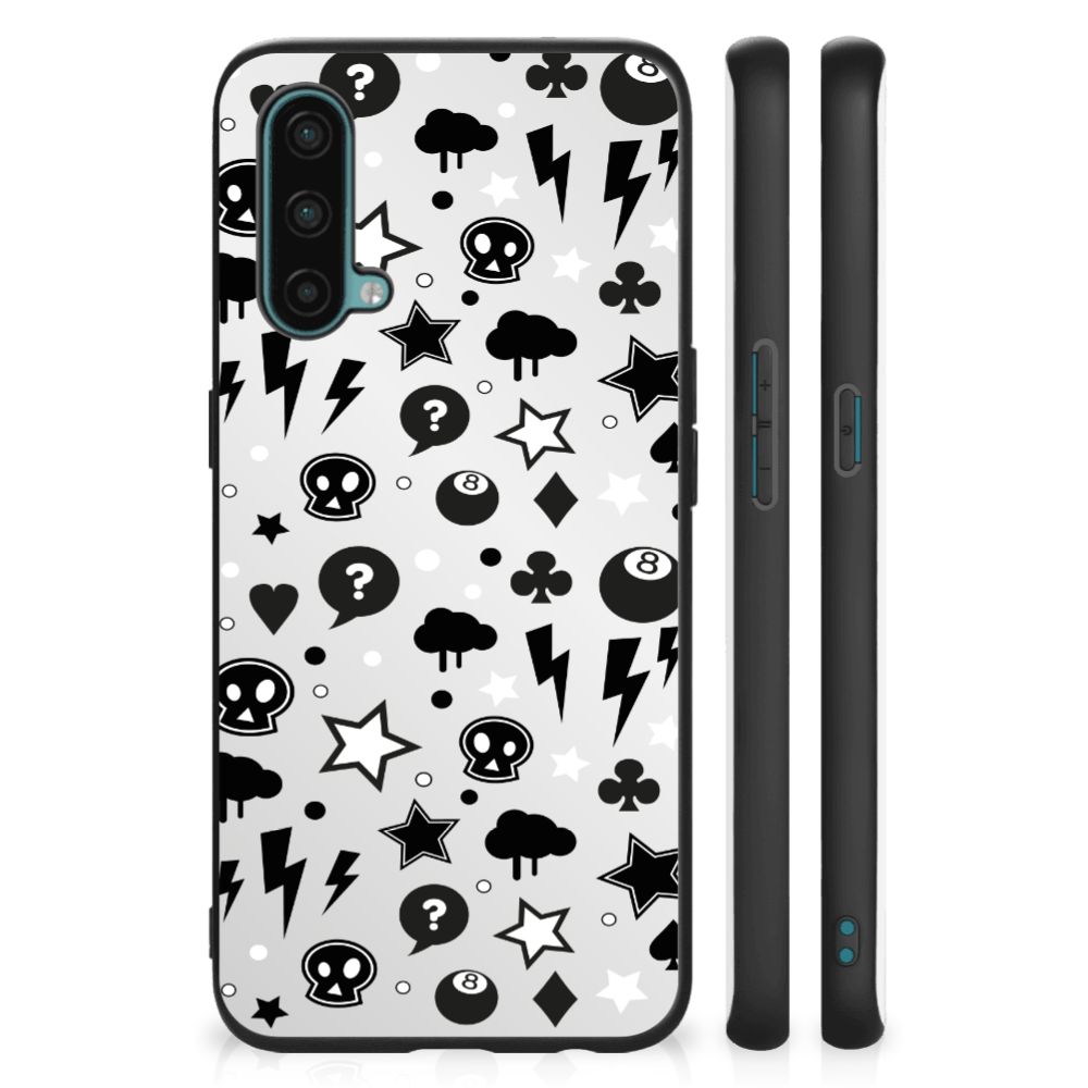 Telefoonhoesje OnePlus Nord CE 5G Silver Punk B2C Telecom