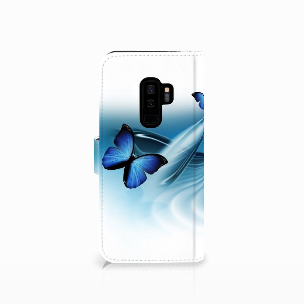 Samsung Galaxy S9 Plus Telefoonhoesje met Pasjes Vlinders