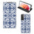Samsung Galaxy S21 Smart Cover Flower Blue