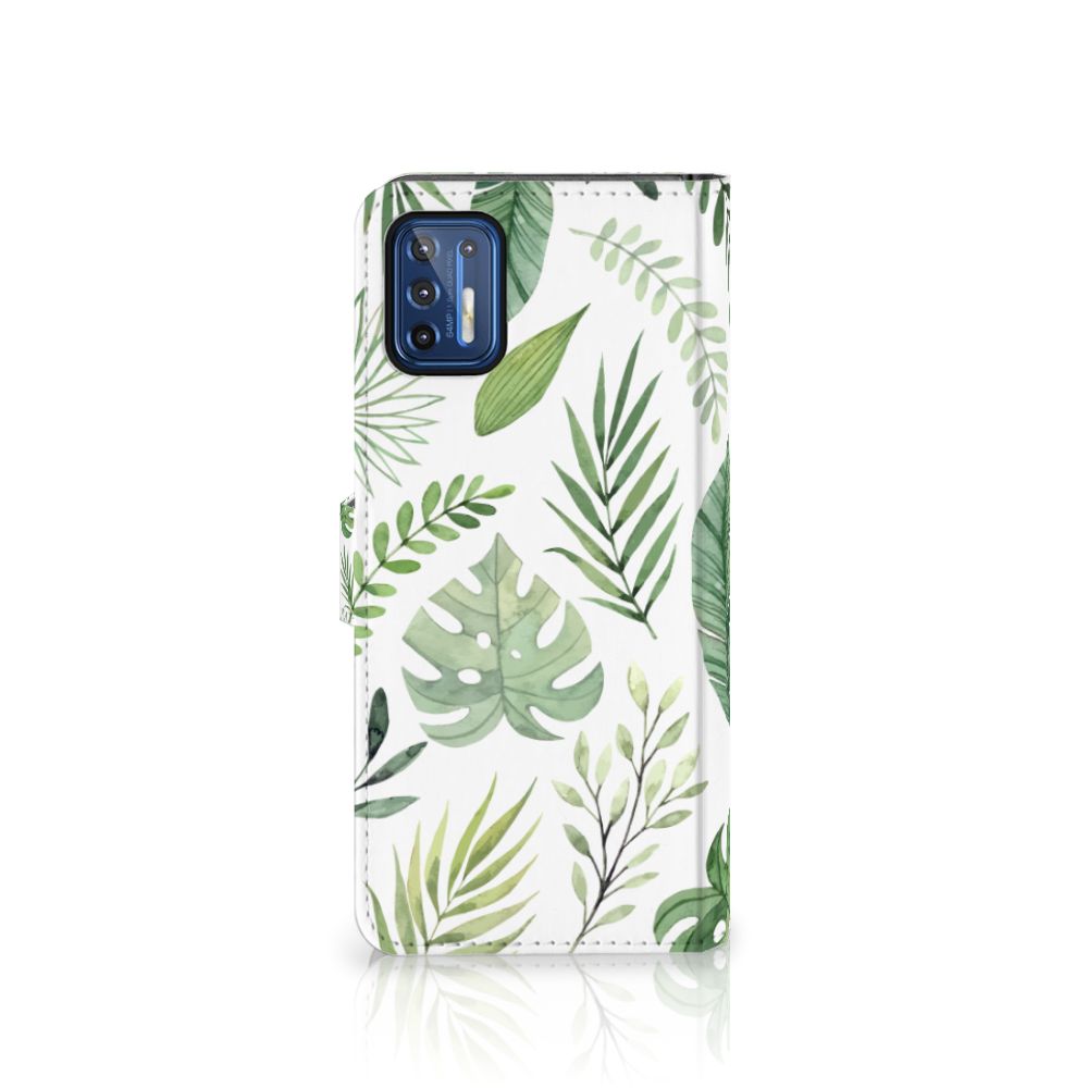 Motorola Moto G9 Plus Hoesje Leaves