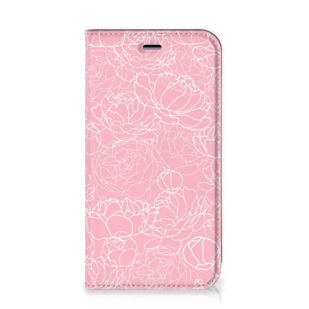 Apple iPhone 11 Smart Cover White Flowers