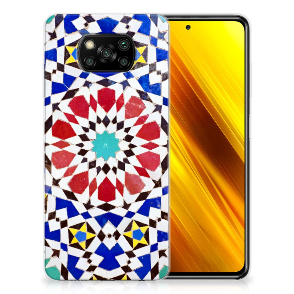 Xiaomi Poco X3 | Poco X3 Pro TPU Siliconen Hoesje Mozaïek