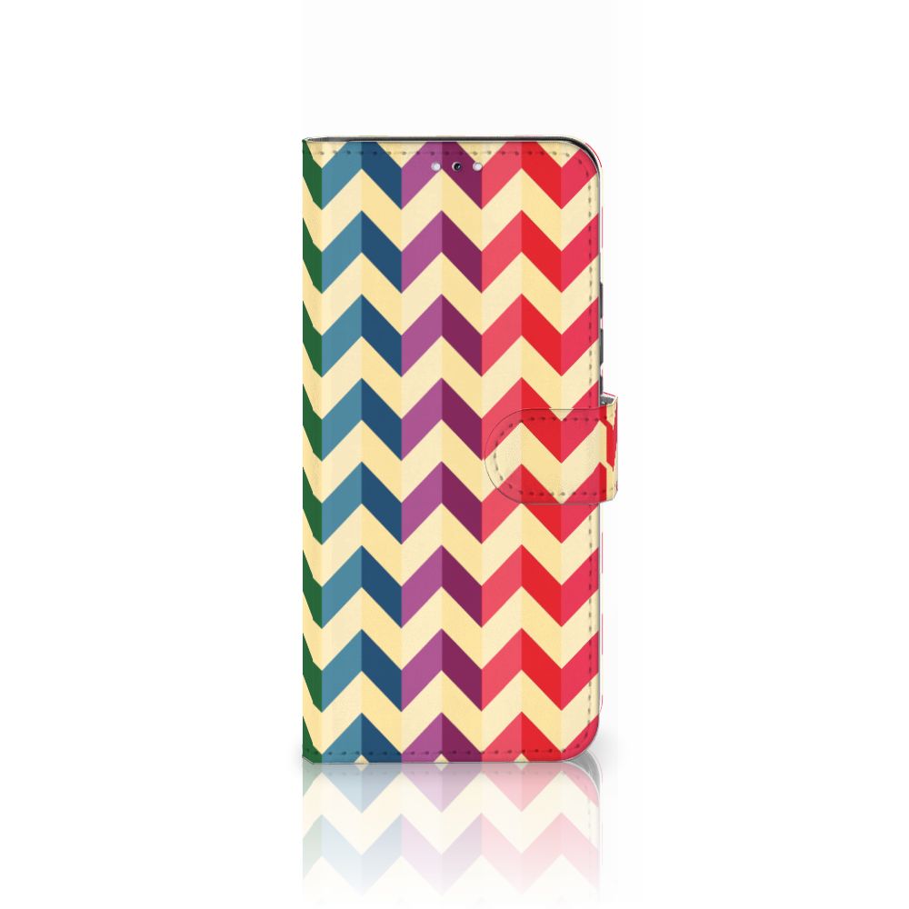 Samsung Galaxy S22 Plus Telefoon Hoesje Zigzag Multi Color
