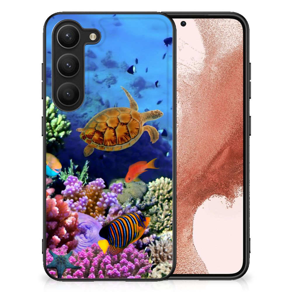 Samsung Galaxy S23 Dierenprint Telefoonhoesje Vissen B2C Telecom