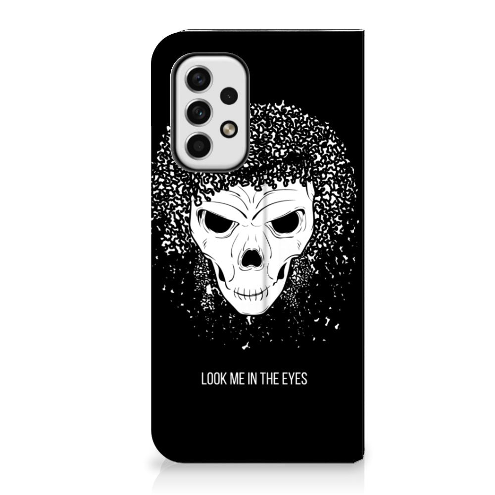 Mobiel BookCase Samsung Galaxy A23 Skull Hair - B2C Telecom