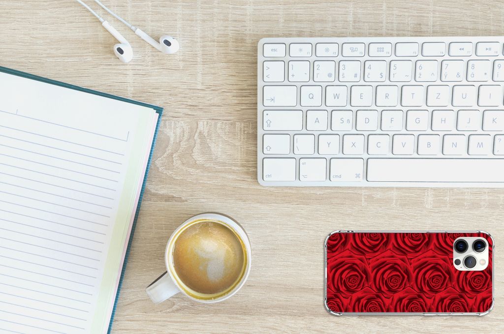 iPhone 12 Pro Max Case Red Roses B2C Telecom