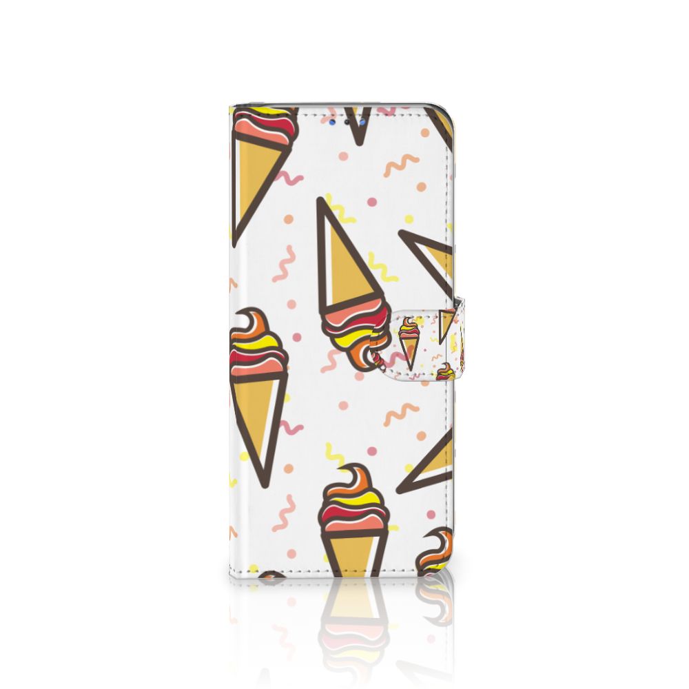 Motorola G8 Power Lite Book Cover Icecream