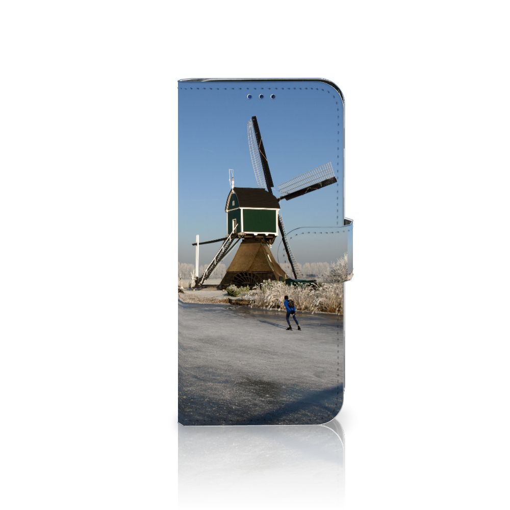 Samsung Galaxy A30 Flip Cover Schaatsers