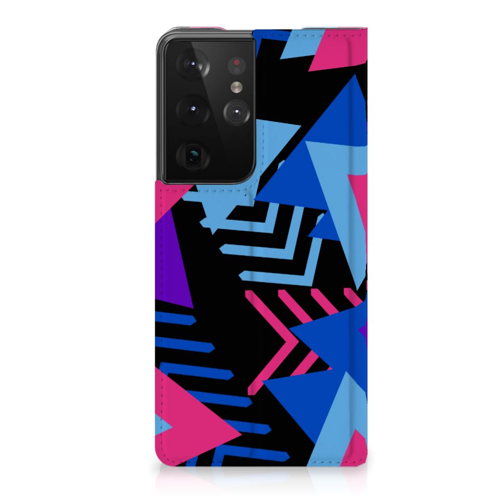 Samsung Galaxy S21 Ultra Stand Case Funky Triangle - B2C Telecom