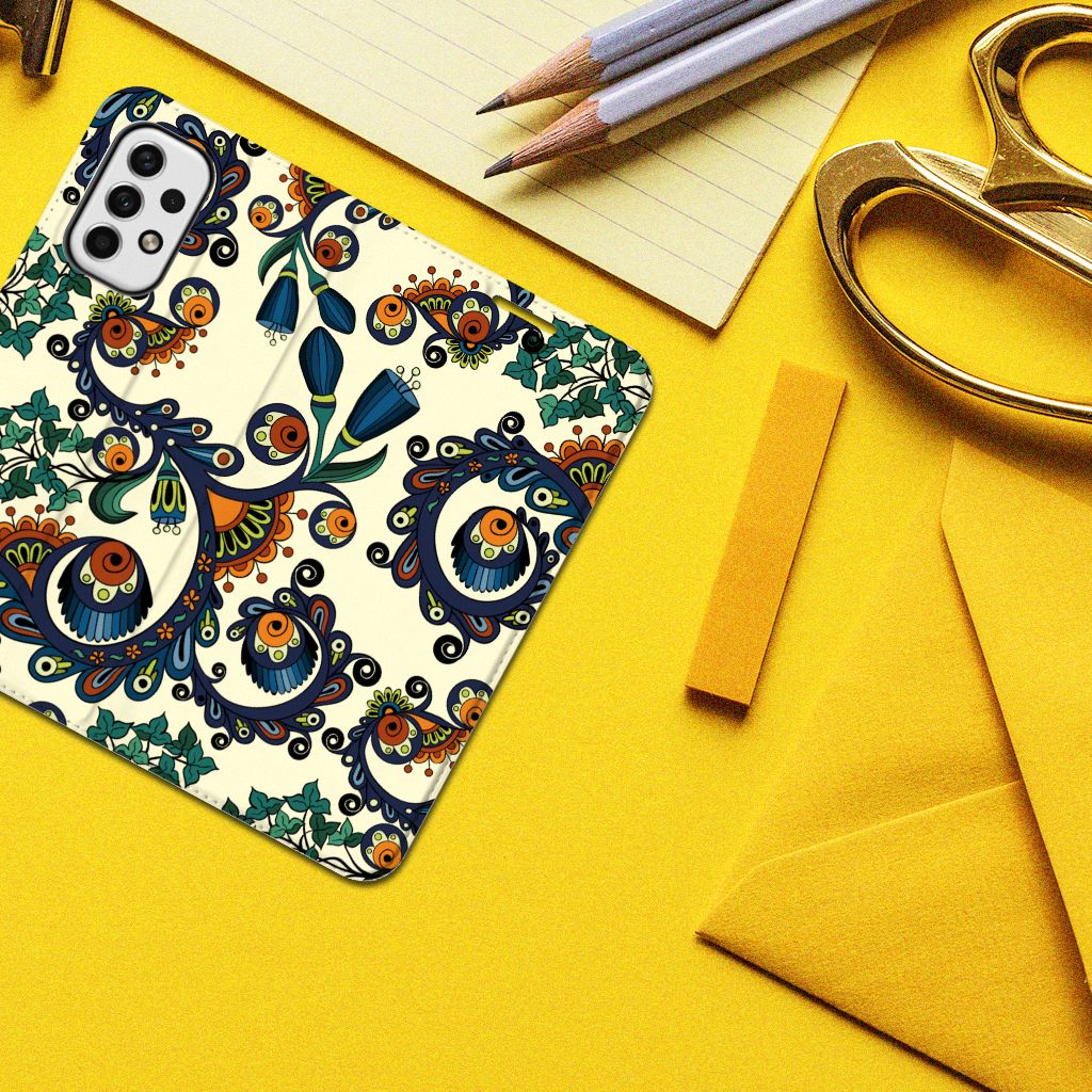Telefoon Hoesje Samsung Galaxy A23 Barok Flower - B2C Telecom