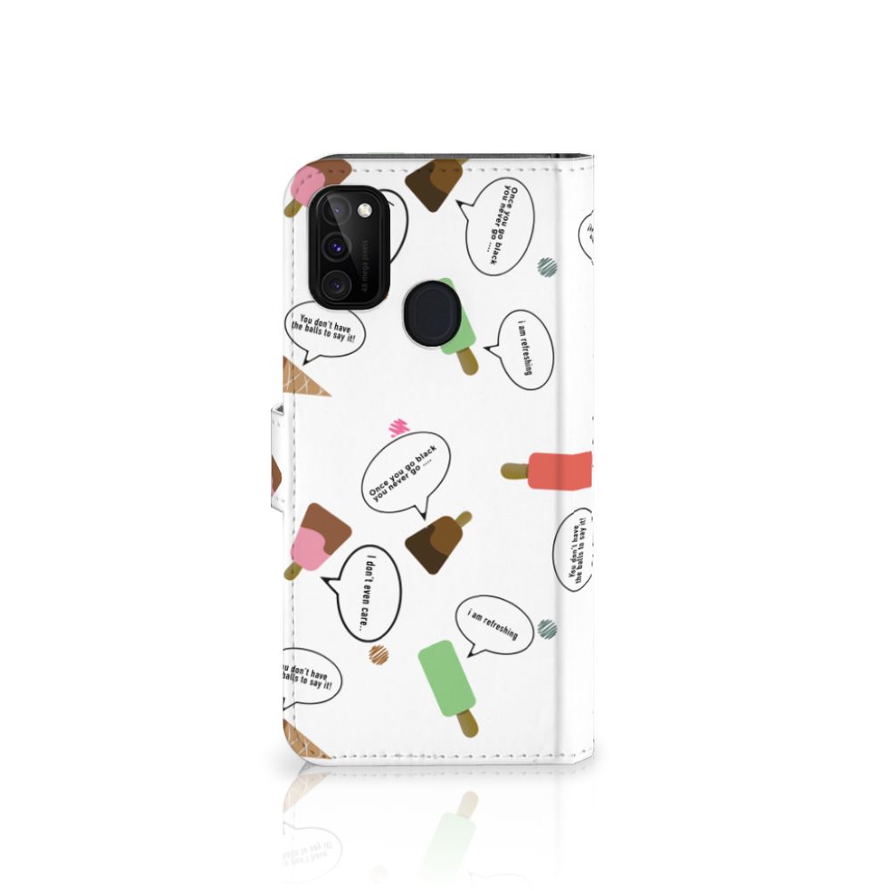 Samsung Galaxy M21 | M30s Book Cover IJsjes