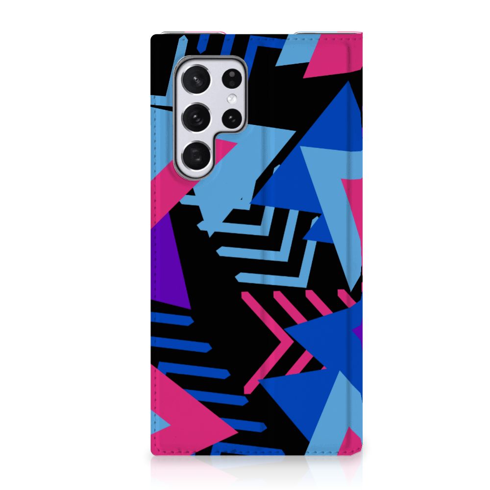 Samsung Galaxy S22 Ultra Stand Case Funky Triangle - B2C Telecom