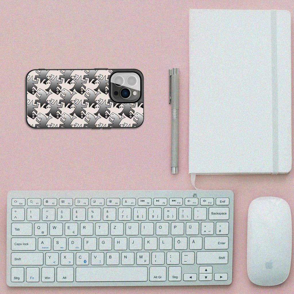 iPhone 13 Pro Dierenprint Telefoonhoesje Salamander Grey B2C Telecom