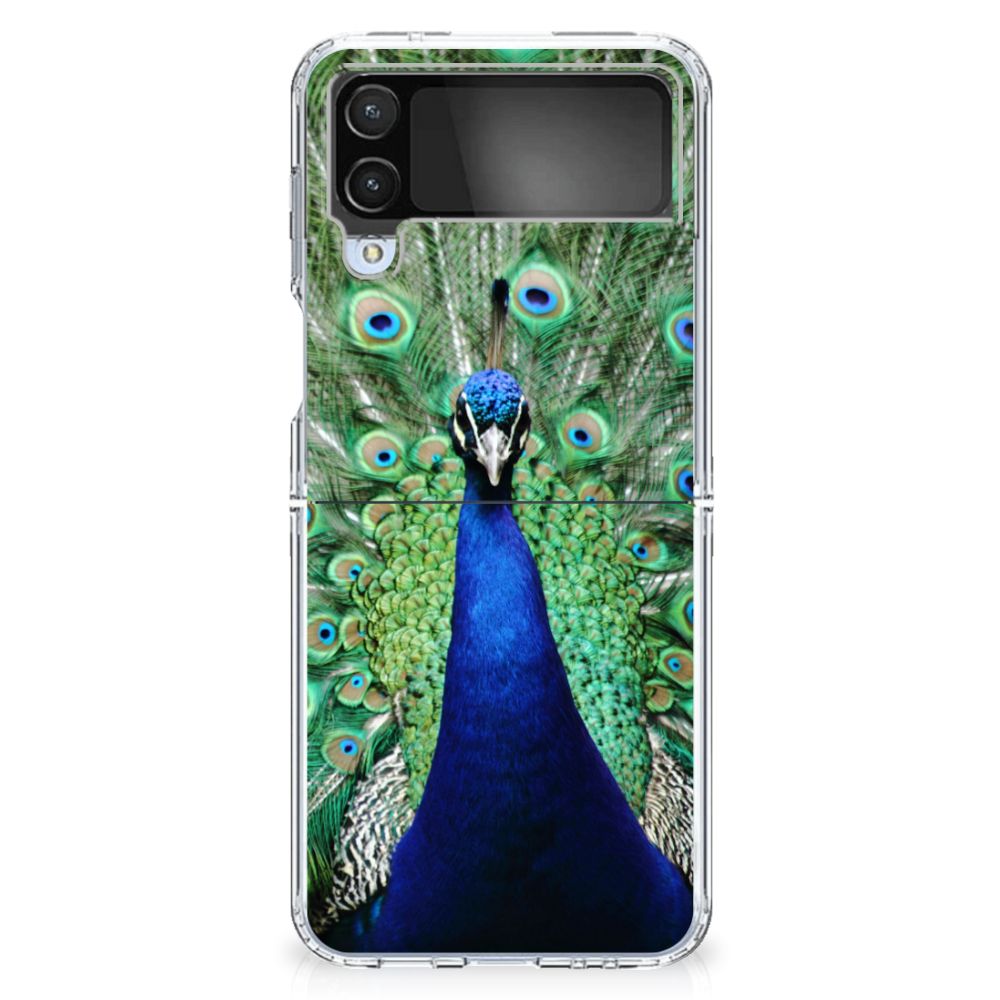 Samsung Galaxy Z Flip 4 TPU Hoesje Pauw