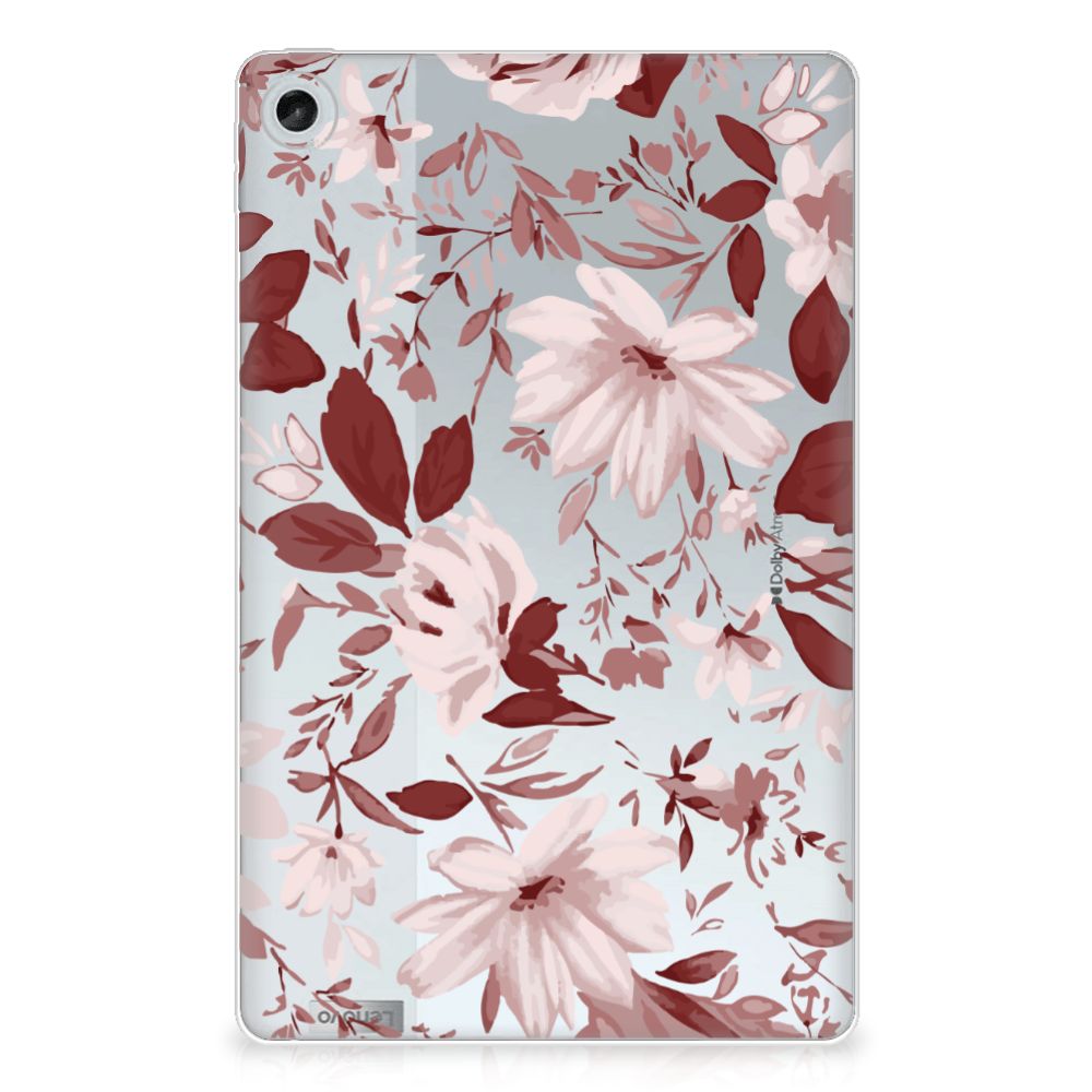 Tablethoes Lenovo Tab M10 Plus (3e generatie) Watercolor Flowers - B2C Telecom