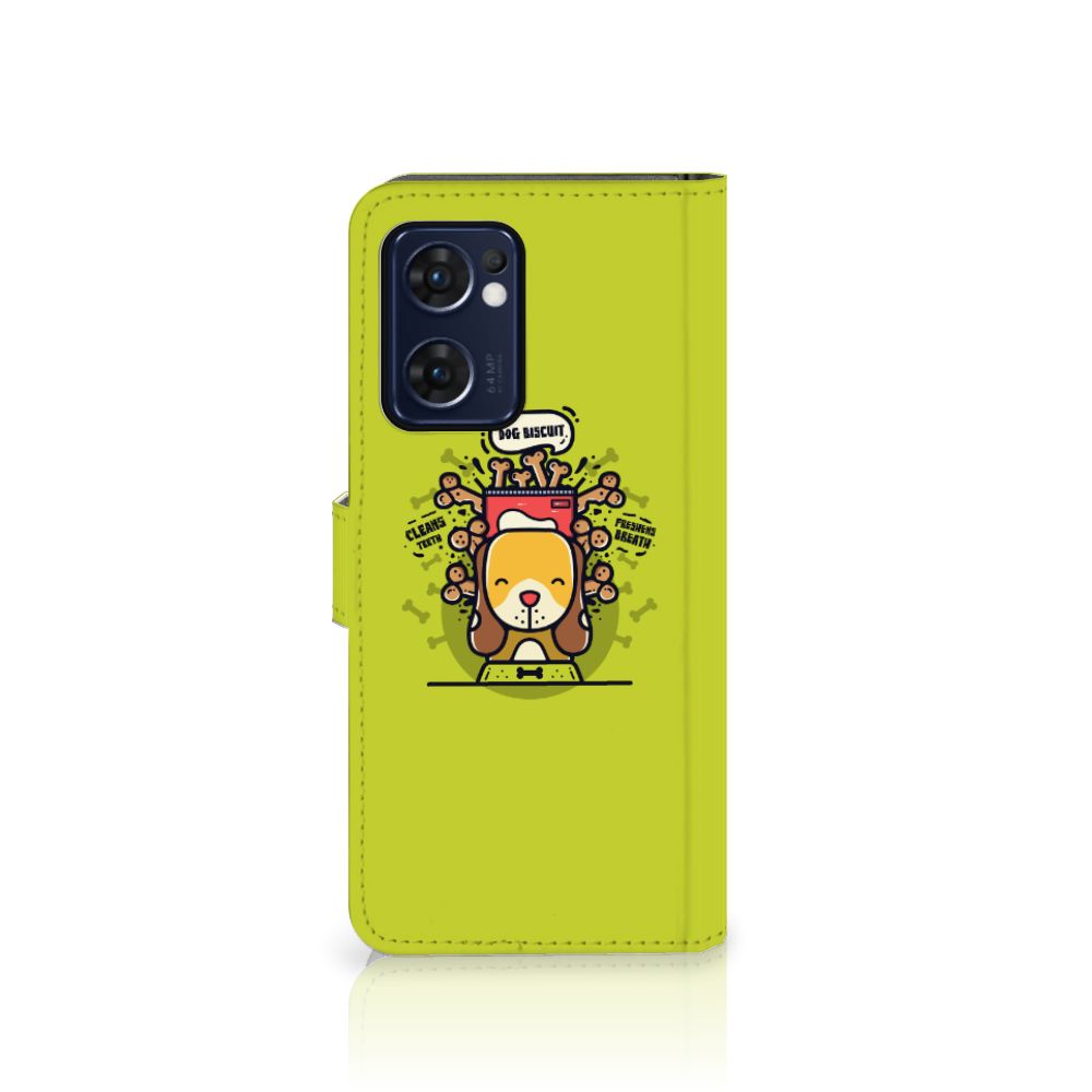 OPPO Find X5 Lite | Reno 7 5G Leuk Hoesje Doggy Biscuit