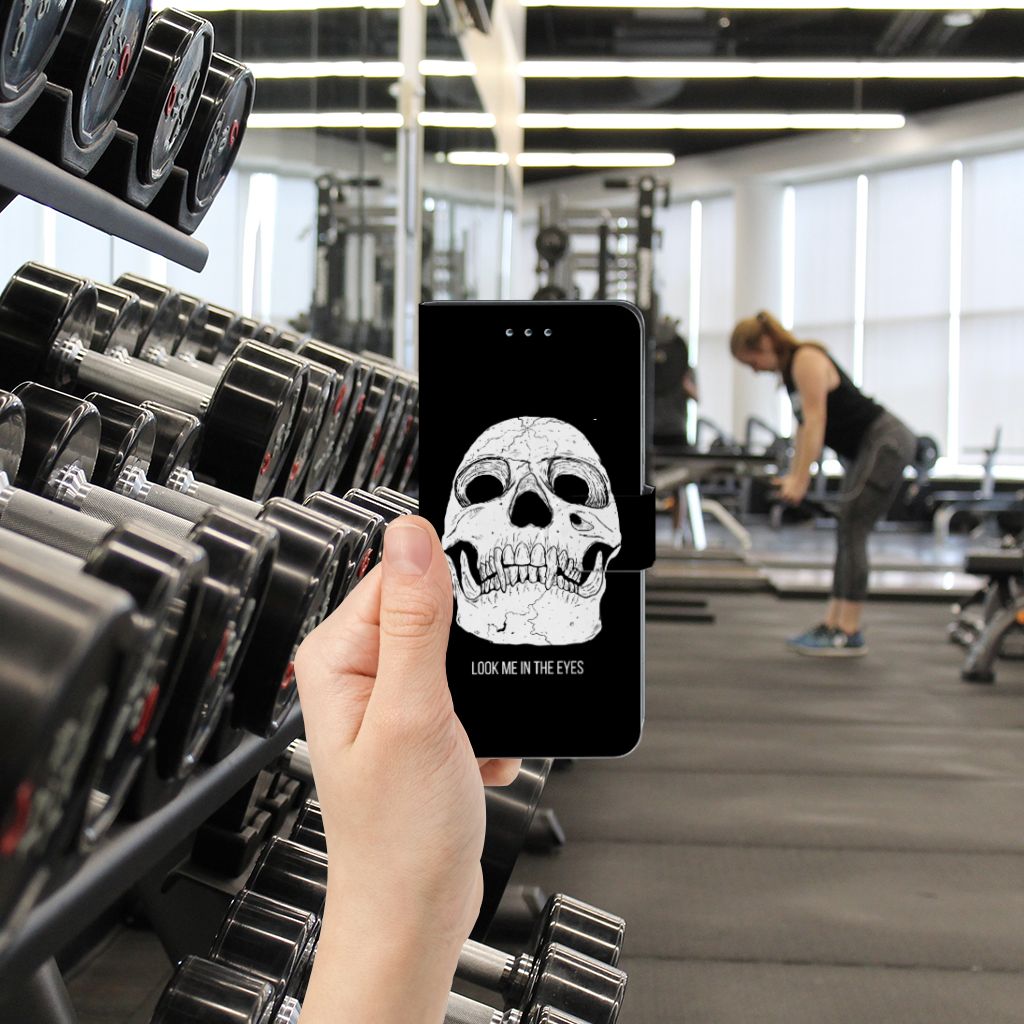 Telefoonhoesje met Naam Xiaomi Redmi K20 Pro Skull Eyes