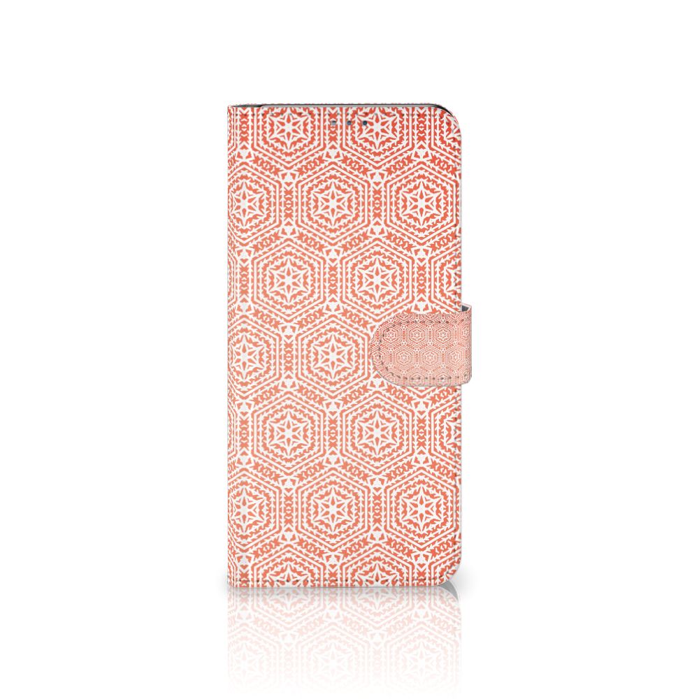 Motorola Moto G 5G Plus Telefoon Hoesje Pattern Orange