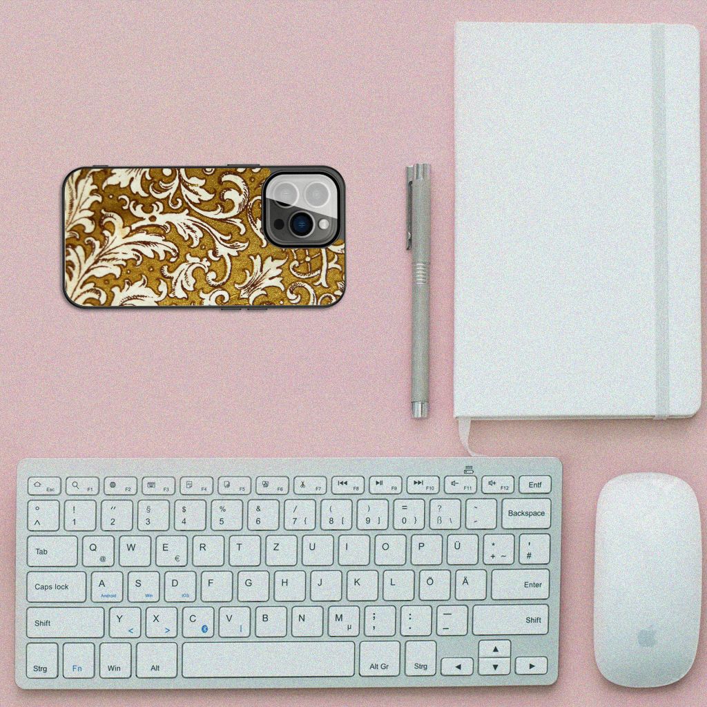 Back Cover iPhone 13 Pro Barok Goud B2C Telecom