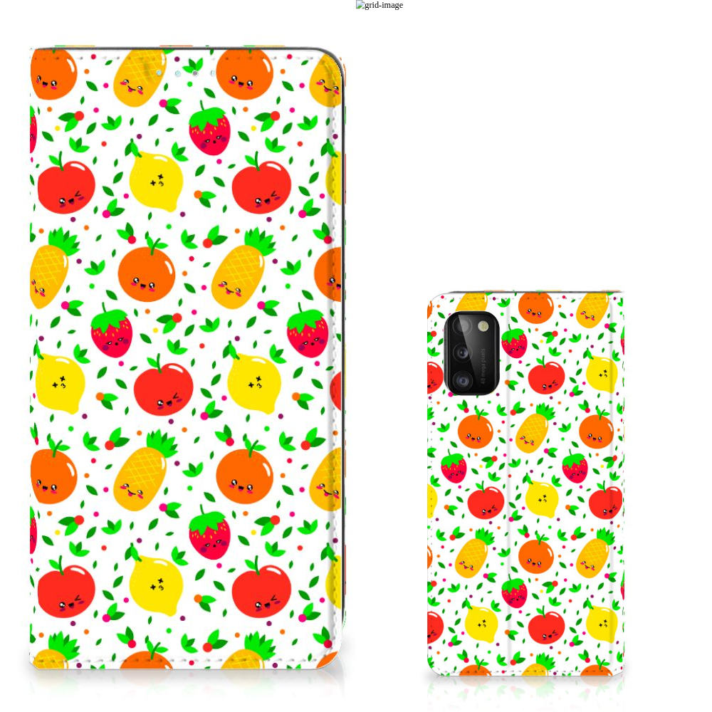 Samsung Galaxy A41 Flip Style Cover Fruits - B2C Telecom