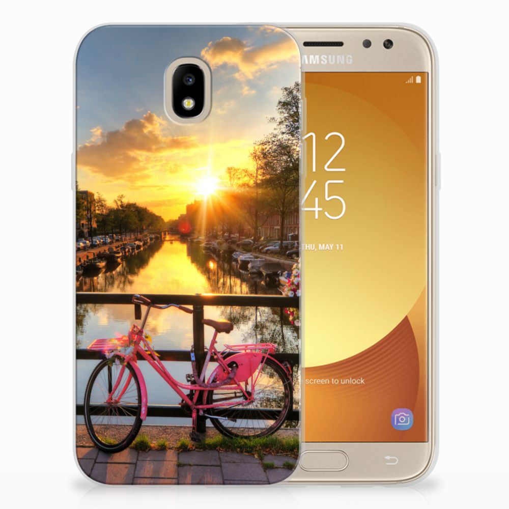 Samsung Galaxy J5 2017 Siliconen Back Cover Amsterdamse Grachten