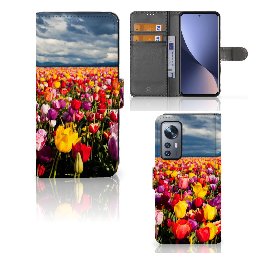 Xiaomi 12 | 12X Hoesje Tulpen