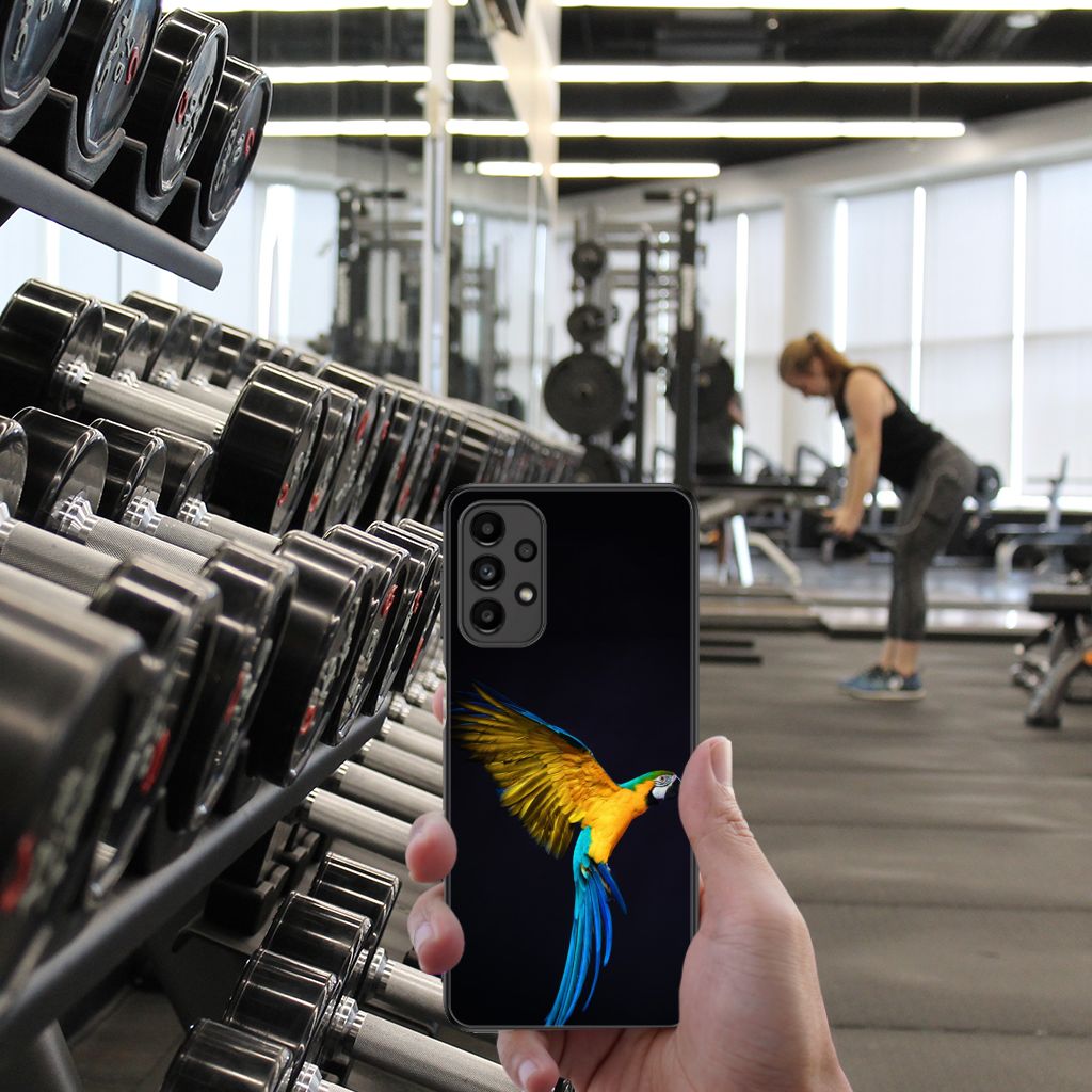 Samsung Galaxy A13 4G Dierenprint Telefoonhoesje Papegaai B2C Telecom