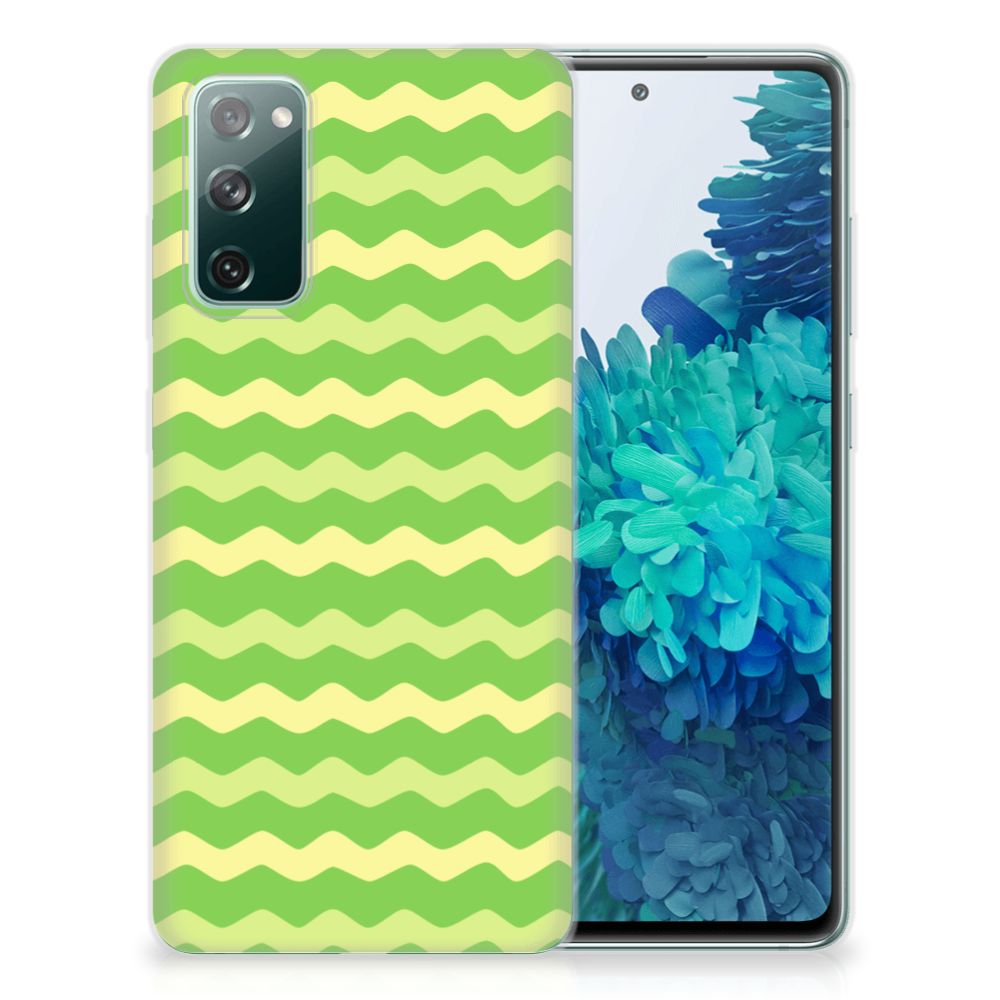 Samsung Galaxy S20 FE TPU bumper Waves Green B2C Telecom