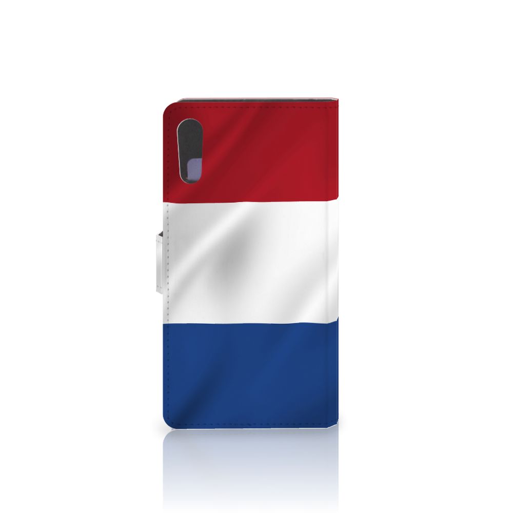 Sony Xperia XZ | Sony Xperia XZs Bookstyle Case Nederlandse Vlag met design van de Nederlandse vlag.