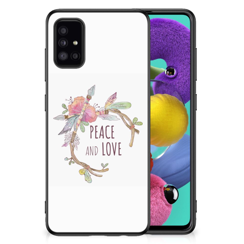 Samsung Galaxy A51 Bumper Hoesje Boho Text