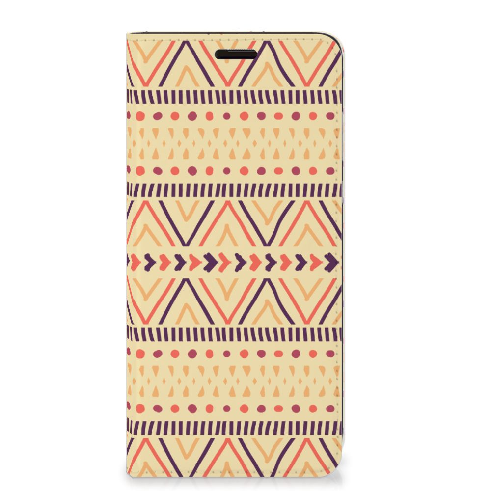 Samsung Galaxy S9 Plus Hoesje met Magneet Aztec Yellow