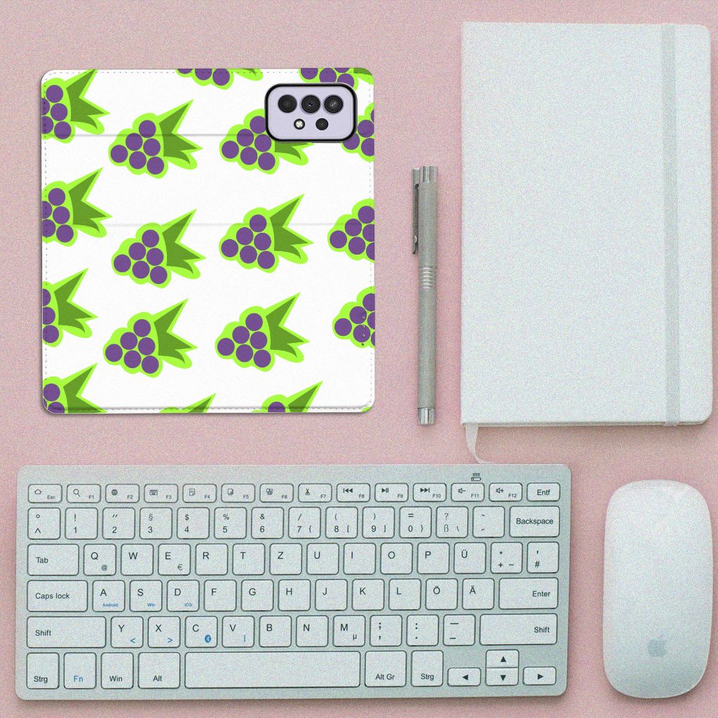Samsung Galaxy A33 5G Flip Style Cover Druiven - B2C Telecom