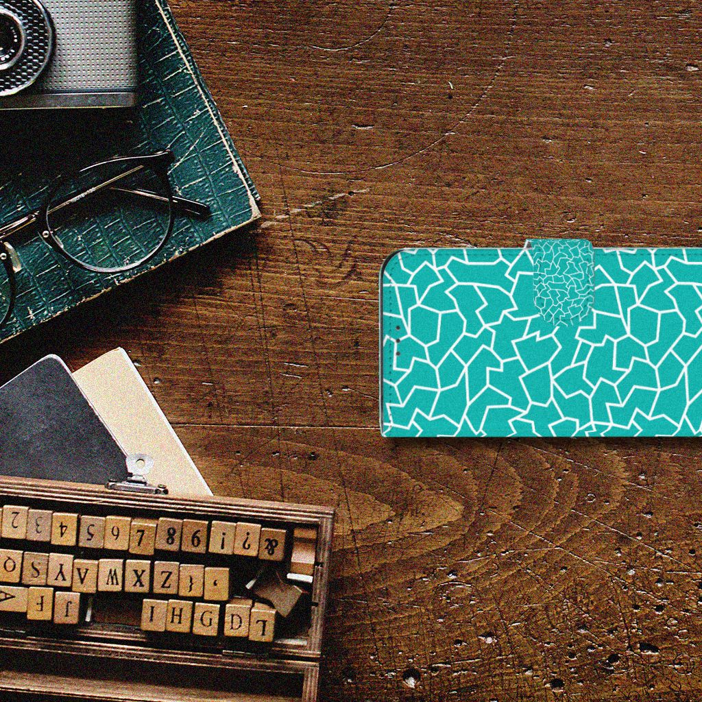 Samsung Galaxy Xcover 5 Hoesje Cracks Blue