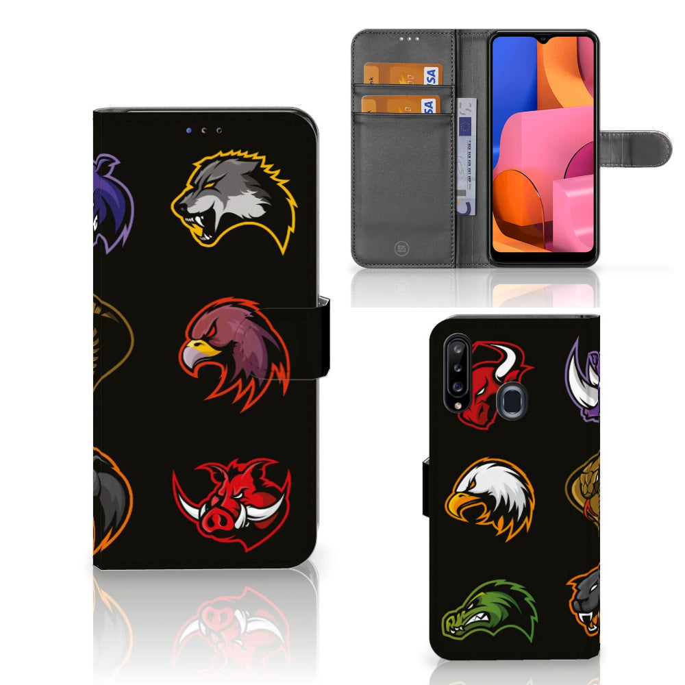 Samsung Galaxy A20s Leuk Hoesje Cartoon