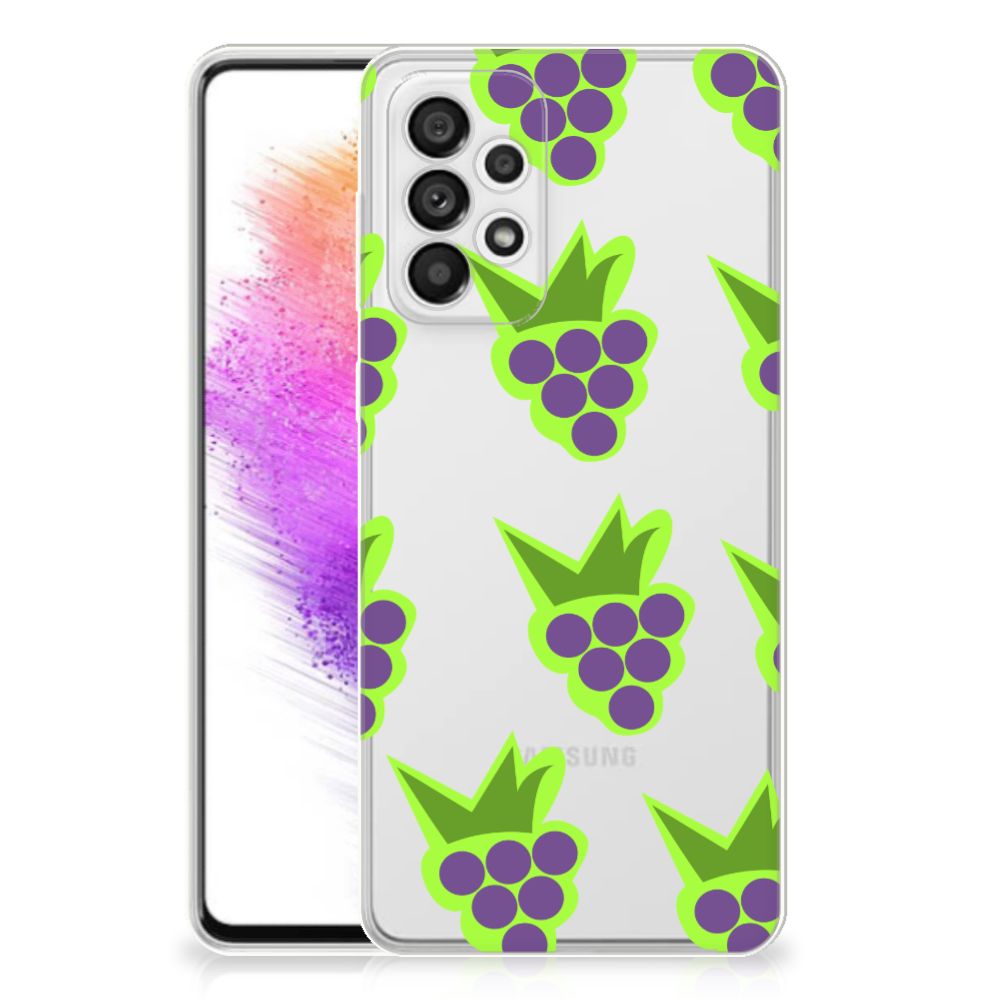 Samsung Galaxy A73 5G Siliconen Case Druiven B2C Telecom