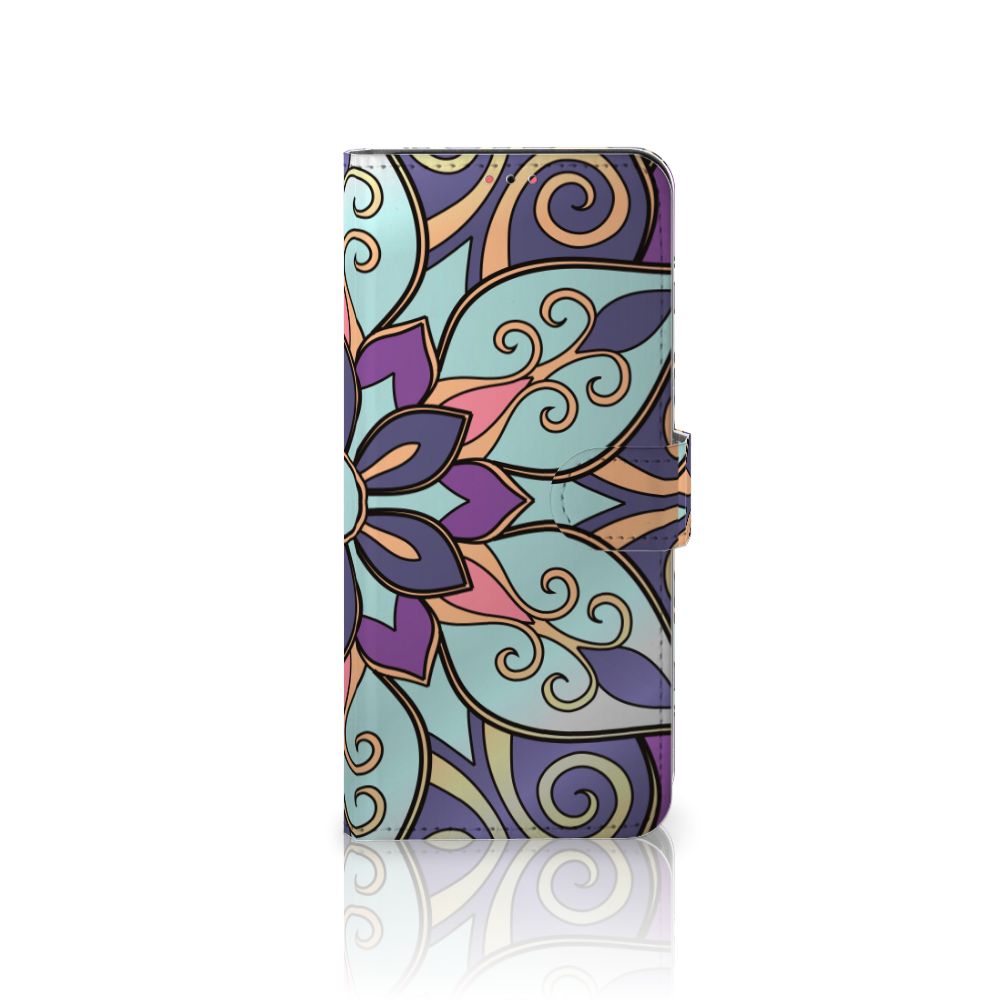 Samsung Galaxy A13 (4G) Hoesje Purple Flower