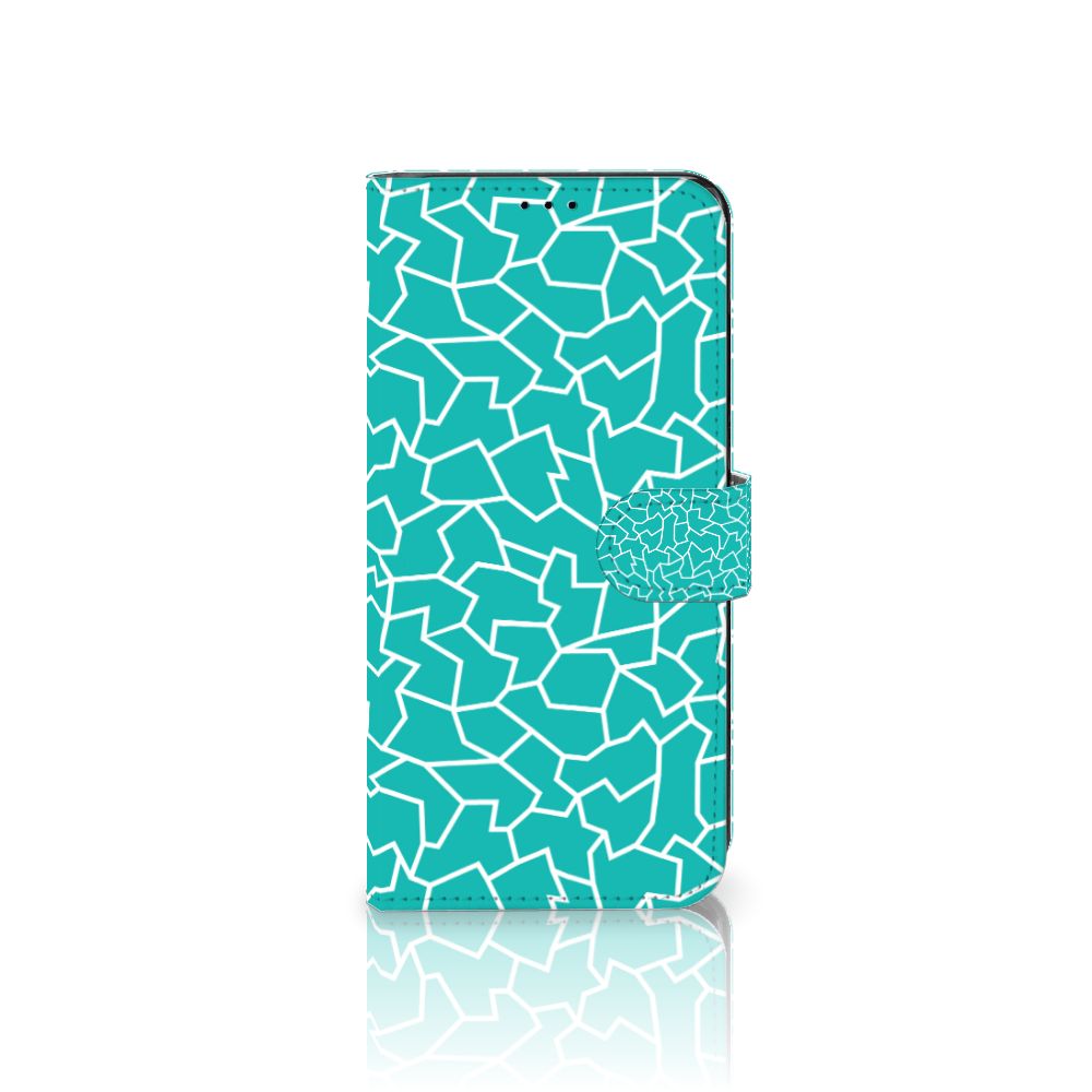 Motorola Edge 30 Pro Hoesje Cracks Blue
